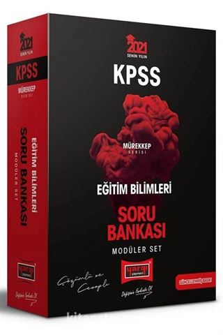 2021 KPSS Eğitim Bilimleri Çözümlü ve Cevaplı Modüler Soru Bankası Seti Mürekkep Serisi