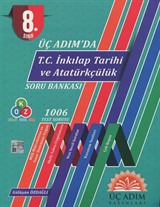 8. Sınıf Üç Adım'da T.C. İnkılap Tarihi ve Atatürkçülük Soru Bankası