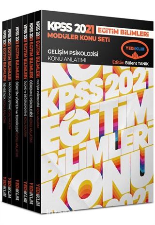 2021 KPSS Eğitim Bilimleri Konu Anlatımlı Modüler Set (6 Kitap)