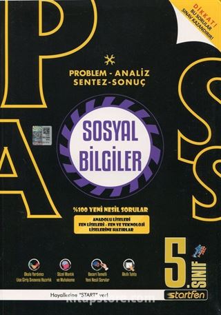 Pass 5. Sınıf Sosyal Bilgiler Soru Bankası