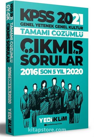 2021 KPSS GY-GK Tamamı Çözümlü Son 5 Yıl Çıkmış Sorular