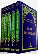 Tefsir-i Kur'an-ı Mecid (5 Cilt Takım)