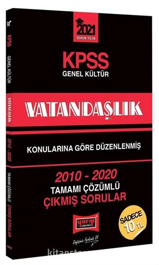 2021 KPSS Vatandaşlık Konularına Göre Düzenlenmiş Tamamı Çözümlü Çıkmış Sorular