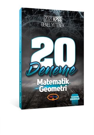 2021 KPSS Genel Yetenek Matematik - Geometri Tamamı Çözümlü 20 Deneme