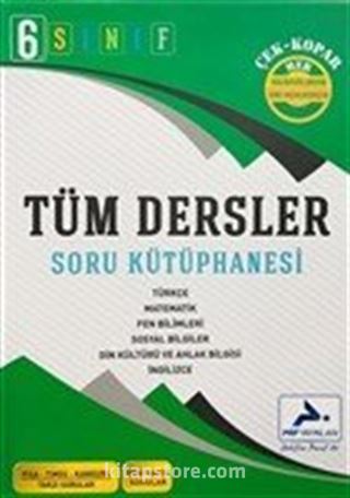 6. Sınıf Tüm Dersler Soru Kütüphanesi