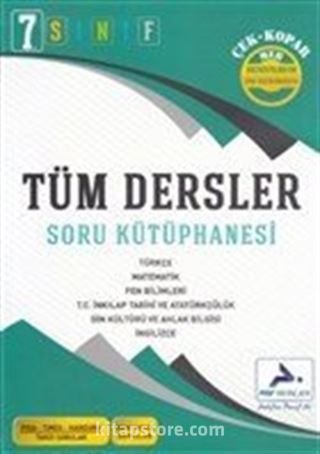 7. Sınıf Tüm Dersler Soru Kütüphanesi