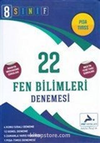 8. Sınıf LGS Fen Bilimleri 22 Denemesi