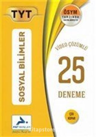 TYT Sosyal Bilimler 25 Deneme Sınavı