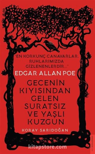 Edgar Allan Poe / Gecenin Kıyısından Gelen Suratsız ve Yaşlı Kuzgun