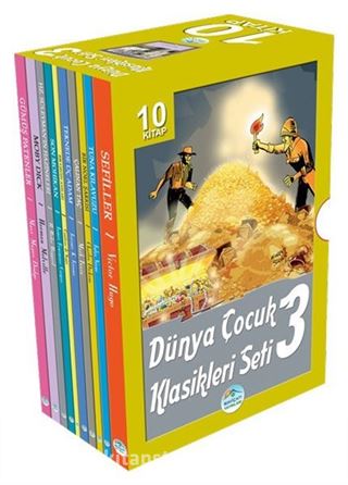 Dünya Çocuk Klasikleri Seti 3 (10 Kitap)