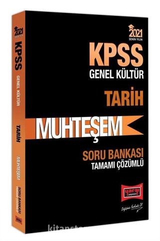 2021 KPSS Muhteşem Tarih Tamamı Çözümlü Soru Bankası