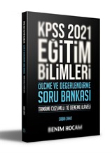 2021 KPSS Eğitim Bilimleri Ölçme ve Değerlendirme Soru Bankası