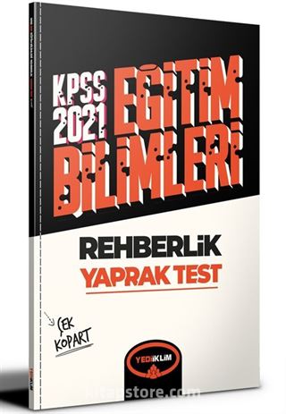 2021 Kpss Eğitim Bilimleri Rehberlik Çek Kopart Yaprak Test