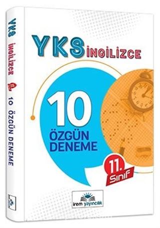 11. Sınıf YKS İngilizce 10 Özgün Deneme