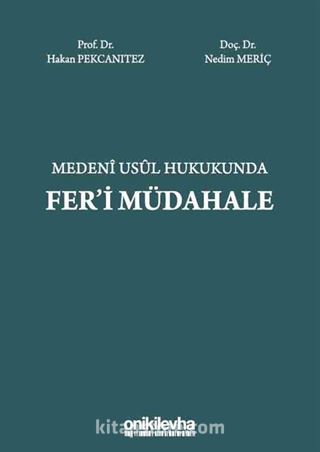 Medeni Usul Hukukunda Fer'i Müdahale