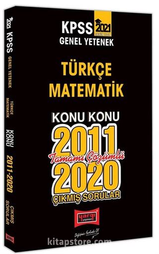 2021 KPSS Genel Yetenek Konu Konu Tamamı Çözümlü Çıkmış Sorular