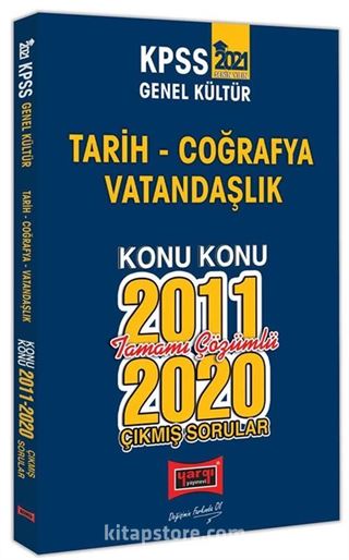 2021 KPSS Genel Kültür Konu Konu Tamamı Çözümlü Çıkmış Sorular