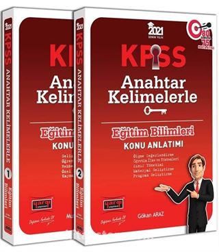 2021 KPSS Eğitim Bilimleri Anahtar Kelimelerle Konu Anlatımı (2 Kitap)