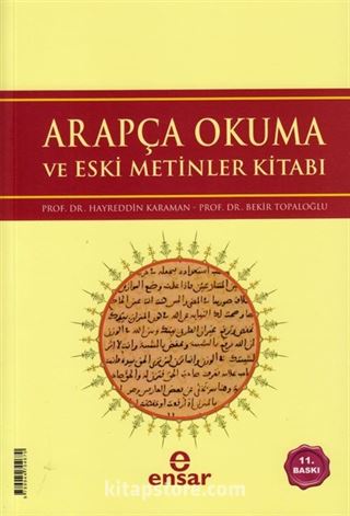 Arapça Okuma ve Eski Metinler Kitabı