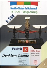 9. Sınıf Moduler Sistem İle Matematik Fasikül 3 (Tyt Ayt Sınavlarına Başlangıç)