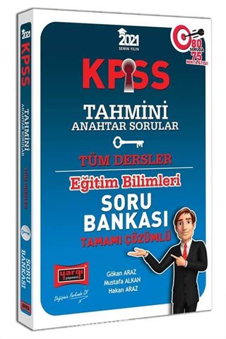 2021 KPSS Eğitim Bilimleri Tahmini Anahtar Sorular Tamamı Çözümlü Soru Bankası