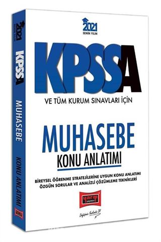 2021 KPSS A Grubu ve Tüm Kurum Sınavları İçin Muhasebe Konu Anlatımı