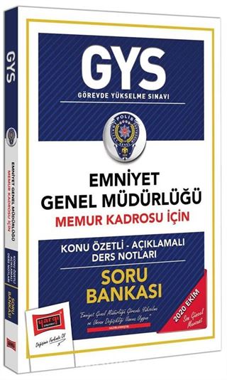 GYS Emniyet Genel Müdürlüğü Memur Kadrosu İçin Konu Özetli Soru Bankası