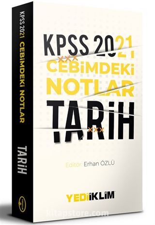 2021 KPSS Cebimdeki Notlar Tarih