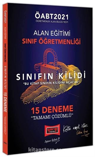 2021 ÖABT Sınıf Öğretmenliği Sınıfın Kilidi Alan Eğitimi Tamamı Çözümlü 15 Deneme