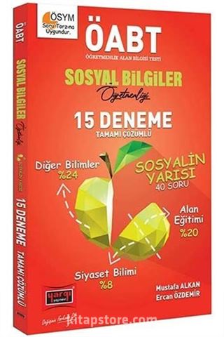 ÖABT Sosyal Bilgiler Öğretmenliği Tamamı Çözümlü 15 Deneme