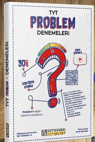 TYT Problem Denemeleri 30 Adet