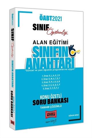 2021 ÖABT Sınıf Öğretmenliği Sınıfın Anahtarı Konu Özetli Tamamı Çözümlü Soru Bankası