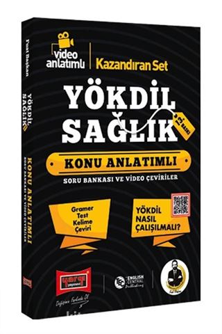 YÖKDİL Sağlık Bilimleri Konu Anlatımlı Soru Bankası ve Video Çeviriler