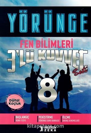 8. Sınıf Fen Bilimleri - Yörünge Serisi 3'lü Kuvvet Seti