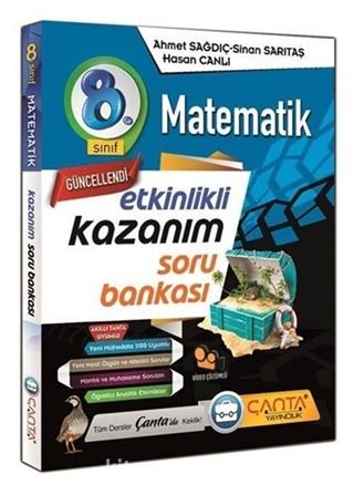 8. Sınıf Matematik - Etkinlikli Kazanım Soru Bankası