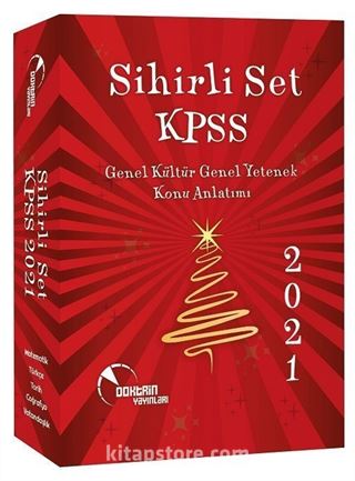 2021 KPSS GY GK Sihirli Konu Anlatımı Modüler Set