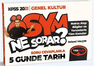 2021 KPSS Genel Kültür Soru Cevaplarla 5 Günde Tarih