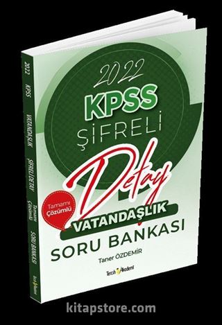 2022 KPSS Şifreli Detay Vatandaşlık Tamamı Çözümlü