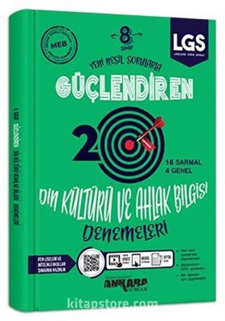 8. Sınıf Güçlendiren Din Kültürü ve Anlak Bilgisi 20 Deneme