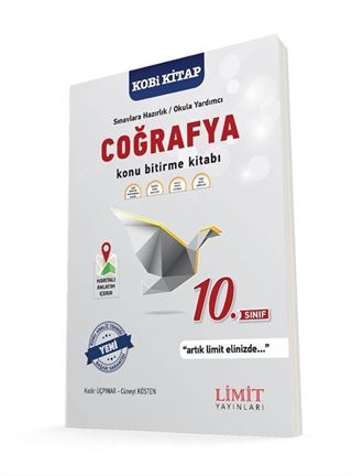 10. Sınıf Coğrafya Konu Bitirme Kitabı