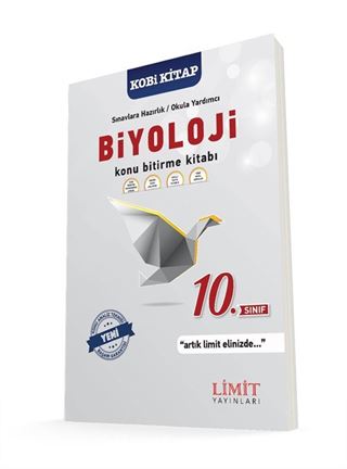 10. Sınıf Biyoloji Konu Bitirme Kitabı