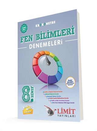 8. Sınıf Kronometre 12'li Fen Bilimleri Denemeleri