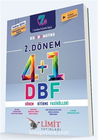 Kronometre 7,5 4+1 2.Dönem Bitirme Fasikülleri