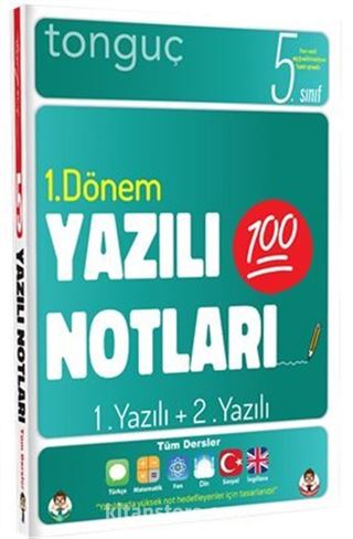 5. Sınıf Yazılı Notları 1. Dönem 1 ve 2. Yazılı