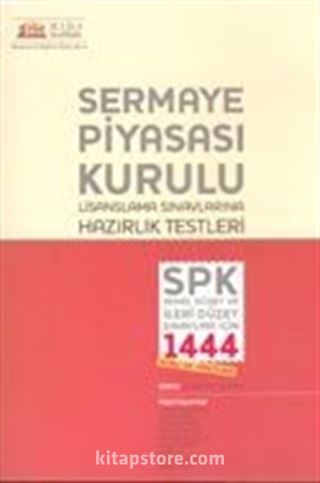 Sermaye Piyasası Kurulu Lisanslama Sınavlarına Hazırlık Testleri