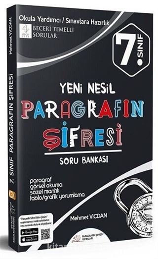 7. Sınıf Yeni Nesil Paragrafın Şifresi Soru Bankası