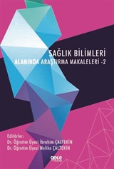 Sağlık Bilimleri Alanında Araştırma Makaleleri 2