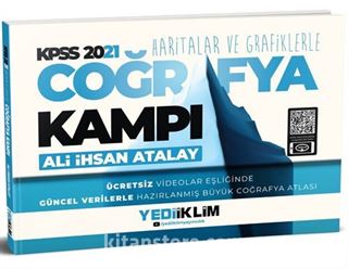 2021 KPSS Haritalar ve Grafiklerle Coğrafya Kampı