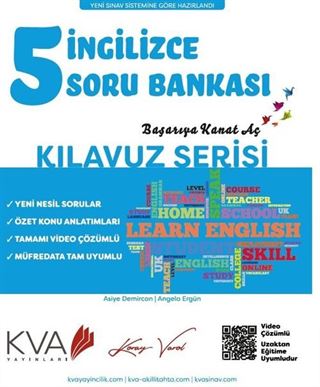 5. Sınıf Kılavuz Serisi İngilizce Soru Bankası