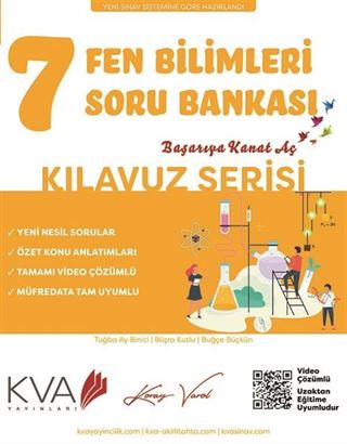 7. Sınıf Kılavuz Serisi Fen Bilimleri Soru Bankası